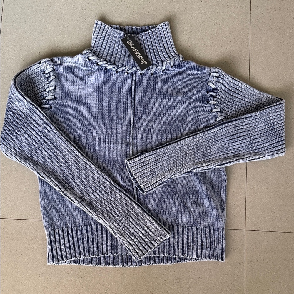Blank NYC  Charcoal Women's Sweater